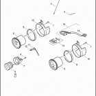 FLHTP 1FMM ELECTRA GLIDE STANDARD POLICE (2013) INSTRUMENTS - FLHTP