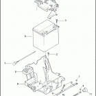 FLHRSE5 1PG8 CVO ROAD KING (2013) Аккумулятор