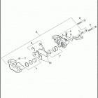 FXSBSE 1TD9 CVO SOFTAIL BREAKOUT (2013) BRAKE CALIPER, FRONT