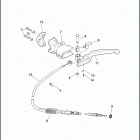 FLHTP 1FMM ELECTRA GLIDE STANDARD POLICE (2013) Привод управления сцеплением
