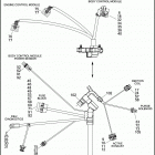 FXDF 103 1GYM DYNA FAT BOB (2013) WIRING HARNESS, MAIN, ABS (4 OF 6)