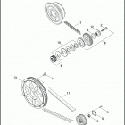 FXSBSE 1TD9 CVO SOFTAIL BREAKOUT (2013) BELT, CHAINS & SPROCKETS