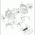 FLHTCU8 103 1PRM CVO ULTRA CLASSIC (2013) CRANKCASE, ENGINE OIL FILTER & COOLER - TWIN CAM 103 ™