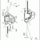 FLHTC 1FFM ELECTRA GLIDE CLASSIC (2013) WIRING HARNESS, MAIN, ABS (FAIRING MODELS) (4 OF 6)