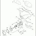 FLHTP 1FMM ELECTRA GLIDE STANDARD POLICE (2013) WINDSHIELD, FAIRING & HEADLAMP - FLHTP