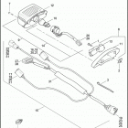 FLTRXSE2 1TC8 CVO ROAD GLIDE (2013) TAIL LAMP (CANADA, HDI, ENGLAND, JAPAN & AUSTRALIA)