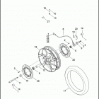 FLHRSE5 1PG8 CVO ROAD KING (2013) Колесо переднее