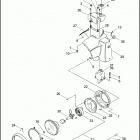 FLHP 1FHM ROAD KING POLICE (2013) NACELLE & HEADLAMP - FLHP