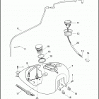 FLHXSE3 1PZ8 CVO STREET GLIDE (2012) Топливный бак