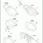 XL883N 4LE2 IRON 883 (2012) SEATS