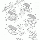 FLHTC 1FFM ELECTRA GLIDE CLASSIC (2012) FOOTBOARDS & FOOTPEGS