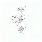 FLSTSE3 1PY9 CVO SOFTAIL CONVERTIBLE (2012) SWITCHES, HANDLEBAR, RIGHT