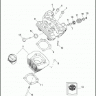 XR1200X 1LD6 XR1200X (2012) CYLINDERS, HEADS & VALVES - XR1200X