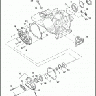 FLHTC 1FFM ELECTRA GLIDE CLASSIC (2012) TRANSMISSION BEARINGS & COVERS
