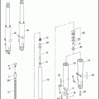 FLHTCUSE7 1PR8 CVO ULTRA CLASSIC (2012) FORK, FRONT
