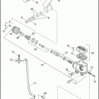 FLHTP 1FMM ELECTRA GLIDE STANDARD POLICE (2012) BRAKE CONTROL, REAR