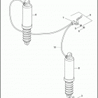 FLHTCUSE7 1PR8 CVO ULTRA CLASSIC (2012) SHOCK ABSORBERS, REAR & AIR SUSPENSION SYSTEM