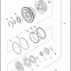 FLTRXSE 1TC8 CVO ROAD GLIDE (2012) Сцепление