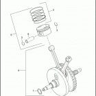 FLSTSE3 1PY9 CVO SOFTAIL CONVERTIBLE (2012) PISTONS & FLYWHEEL ASSEMBLY - TWIN CAM 110 ™