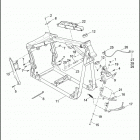 FXS 103 1JPV BLACKLINE (2012) FRAME & JIFFY STAND