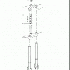 VRSCF 1HPH V-ROD MUSCLE (2012) FORK, FRONT BRACKET