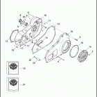 FLHTC 1FFM ELECTRA GLIDE CLASSIC (2012) PRIMARY HOUSING