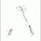 FLTRXSE 1TC8 CVO ROAD GLIDE (2012) Дроссельное управление