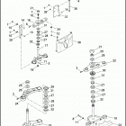 FXS 103 1JPV BLACKLINE (2012) FORK BRACKETS, FRONT