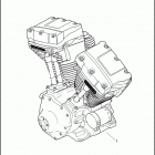 FLTRXSE 1TC8 CVO ROAD GLIDE (2012) ENGINE ASSEMBLY - TWIN CAM 110 ™