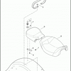 FLHXSE3 1PZ8 CVO STREET GLIDE (2012) Сиденье