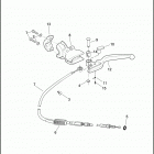 FLHTC 1FFM ELECTRA GLIDE CLASSIC (2012) Привод управления сцеплением
