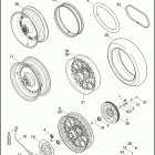 FXS 103 1JPV BLACKLINE (2012) Колесо заднее