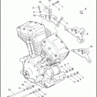 FXS 103 1JPV BLACKLINE (2012) ENGINE MOUNTS