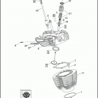 FLHTCUSE7 1PR8 CVO ULTRA CLASSIC (2012) CYLINDERS, HEADS & VALVES - TWIN CAM 110 ™