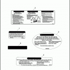 XL883N 4LE2 IRON 883 (2012) Лейбл предостережения