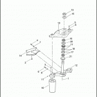 FLHTCUSE7 1PR8 CVO ULTRA CLASSIC (2012) FORK BRACKETS, FRONT