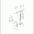 FLHXSE3 1PZ8 CVO STREET GLIDE (2012) FORK BRACKETS, FRONT