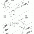 XL883N 4LE2 IRON 883 (2012) FOOTRESTS - 883L / N / R, 1200C / CP / N / V / X