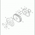 FLHTCUSE7 1PR8 CVO ULTRA CLASSIC (2012) Воздушный фильтр