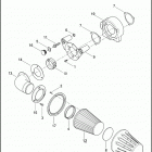 FLTRXSE 1TC8 CVO ROAD GLIDE (2012) Воздушный фильтр
