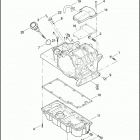 FLTRXSE 1TC8 CVO ROAD GLIDE (2012) TRANSMISSION HOUSING, TOP COVER & OIL PAN
