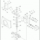 FLSTSE3 1PY9 CVO SOFTAIL CONVERTIBLE (2012) FORK BRACKET