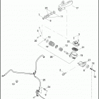 FLHTCUTG 1MAM TRI GLIDE ULTRA CLASSIC (2012) BRAKE CONTROL, REAR