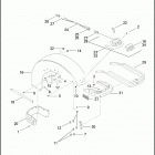 FLHTP 1FMM ELECTRA GLIDE STANDARD POLICE (2012) FENDERS, FRONT