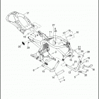 VRSCF 1HPH V-ROD MUSCLE (2012) FRAME & JIFFY STAND