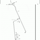 FLHTC 1FFM ELECTRA GLIDE CLASSIC (2012) BRAKE LINE, FRONT - NON-ABS