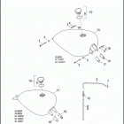 XL883N 4LE2 IRON 883 (2012) FUEL TANK - 883L / N / R, 1200C / CP / N / V / X