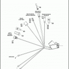FXDC 1GV4 DYNA SUPER GLIDE CUSTOM (2012) WIRING HARNESS, MAIN, ABS (2 OF 5)