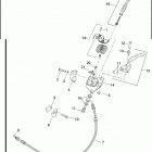 FLSTSE3 1PY9 CVO SOFTAIL CONVERTIBLE (2012) Привод управления сцеплением