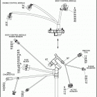 FXDC 1GV4 DYNA SUPER GLIDE CUSTOM (2012) WIRING HARNESS, MAIN, ABS (4 OF 5)
